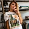 Tees Girl Dangerous | Yellowstone White Boyfriend Tee