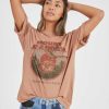 Tees Girl Dangerous | Mt. Rainier Tour Clay Boyfriend Tee