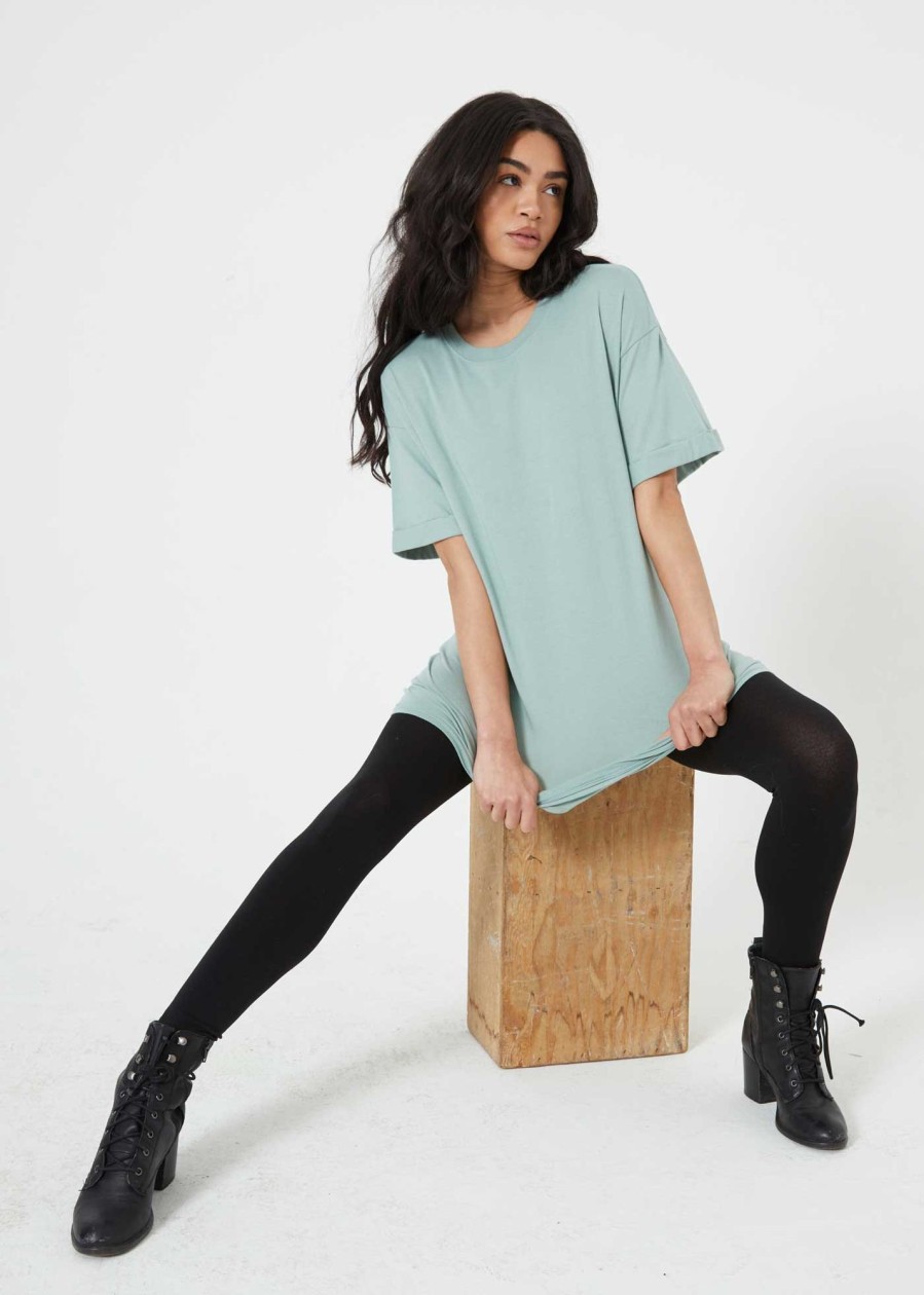 Tee Dress Girl Dangerous | Jade Green Tee Dress