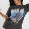 Tees Girl Dangerous | Joshua Tree Western Black Boyfriend Tee