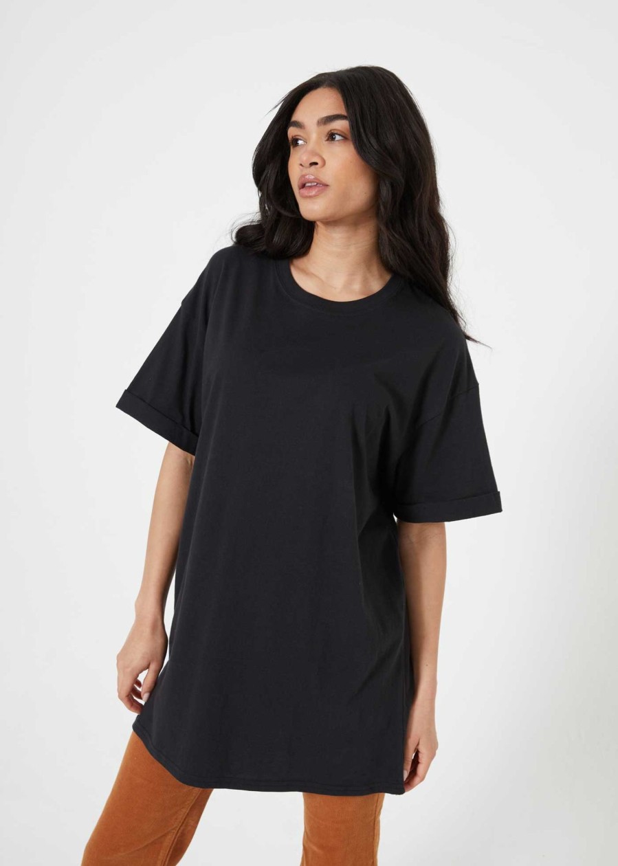 Tee Dress Girl Dangerous | Black Tee Dress