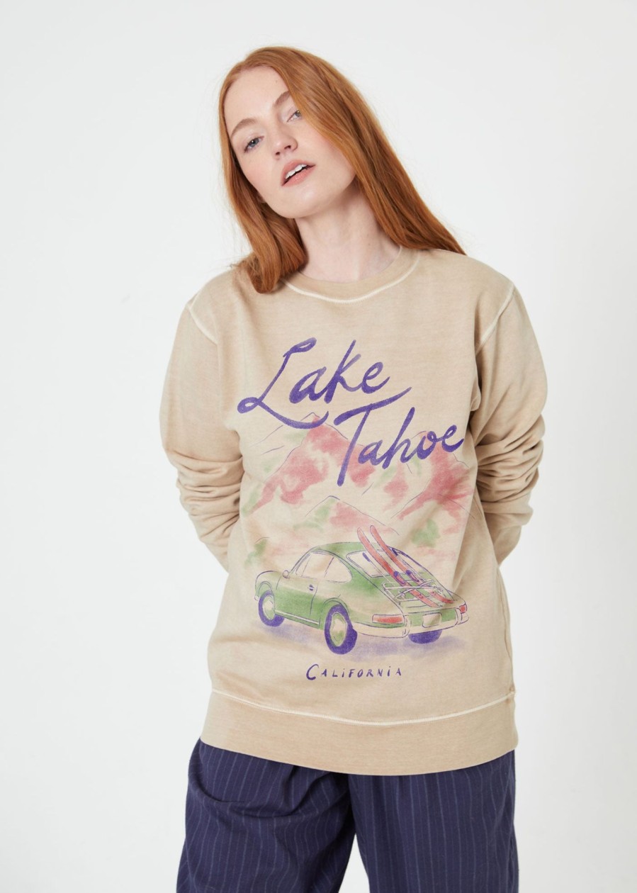 Pullover Sweatshirts Girl Dangerous | Lake Tahoe Sand Pullover Sweatshirt