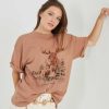 Tees Girl Dangerous | Jackson Hole Clay Boyfriend Tee