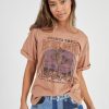 Tees Girl Dangerous | Joshua Tree Tour Clay Boyfriend Tee